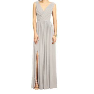 Dessy Collection Vivian Diamond Chiffon Gown